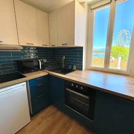 Apartament Ivs Andreossy Vue Et Montagne Pour 4 Antibes